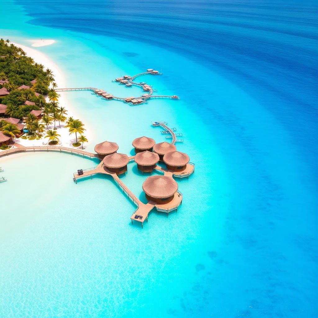 Maldives — Overwater villas, gin-clear lagoons